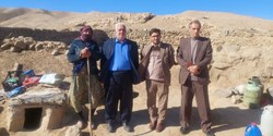 بازدید نماینده خراسان رضوی در شورای عالی استان‌ها از عشایر شهرستان قوچان مستقر در مراوه‌تپه