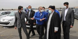 بازدید رئیس جمهور از ایران خودرو