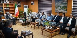 دیدار رئیس شورای اسلامی استان آذربایجان‌غربی با اعضای شورای اسلامی شهر مهاباد