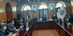 دیدار روسای شورای شهر و استان بوشهر با شورای شهر و شهردار شهر سنگان خراسان رضوی