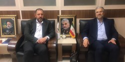  دیدار نایب رئیس کمیسیون کشاورزی مجلس با رئیس شورای عالی استان‌ها