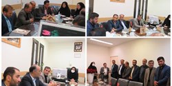 دیدار رئیس و اعضای شورای اسلامی استان با معاون درمان دانشگاه علوم پزشکی خدمات بهداشتی و درمانی استان
