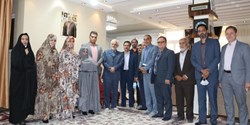 دیدار رئیس شورای عالی استان‌ها با خانواده جانباز شهید مرتضی معماری 